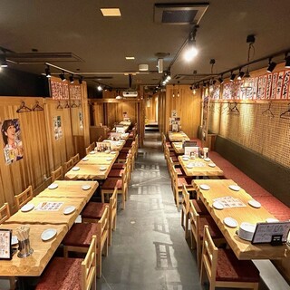 3階は最大60名様の大宴会にも対応♪個室席もございます