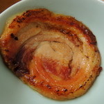 マキシマムザラーメン 初代 極 - 2014年6月3日(火)　ラーメンプチ(680円) 細麺(平打ち麺)仕様　気まぐれサービス(？)炙りたての炙り豚