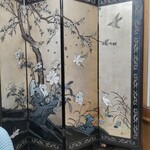 中国飯店　鳳華 - 金屏風（笑）♪