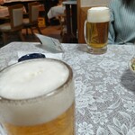 中国飯店　鳳華 - フライング乾杯（笑）♪