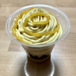 ファミリーマート - 料理写真:台湾蜜いものモンブランパフェ ¥328