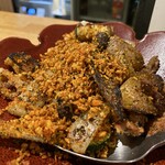 食堂 黒うさぎ - ひつじ肉　蒙古スパイス炒め