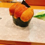 天寿し - 北海道根室のバフンウニ