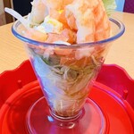 スシロー - 料理写真:えびのカルパッチョ風サラダパフェ