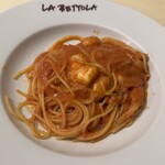 ラ・ベットラ・ダ・オチアイ - ゴルゴンゾーラ入りトマトスパゲティ