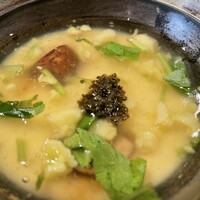 食堂 ぎんみ - ブラウンマッシュルームとあわふ？の茶碗蒸し
