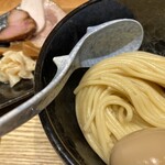 麺屋 周郷 - 煮玉子つけ麺（中）
