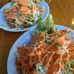 ニュー チャンダニ - セットのサラダ