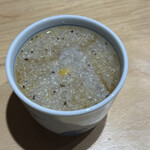 いさのみせ - ポタージュ風蕎麦湯