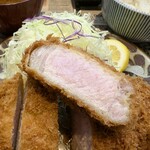 とんかつ 大宝 - TOKYO-X特上ロース/数量限定 断面