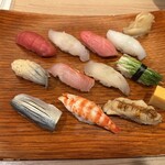 辰寿し - 本日のおまかせ12貫