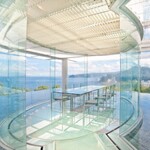 ATAMI 海峯楼 - 隈研吾氏の設計のウォーターバルコニー