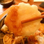金沢製麺処 - 蓮根の天ぷら