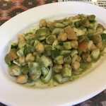 インド料理 パリワル - チャナサラダ(¥540)