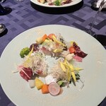 シーフードイタリアン　ポルト - 海の恵みのアンサンブル 季節野菜の菜園仕立て