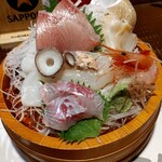 酒と食遊人 みなと - 刺身桶盛り