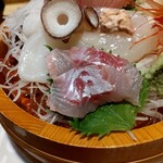 酒と食遊人 みなと - 刺身桶盛り②