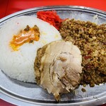 立川マシマシ - 玉子移動