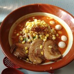 麺カフェ ひまわり - 閻魔