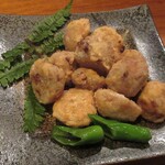 京都山科 焼鳥 かなざわ - 小芋の唐揚げ