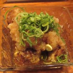 京都山科 焼鳥 かなざわ - つくねのおろしぽんず