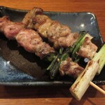 京都山科 焼鳥 かなざわ - ねぎま