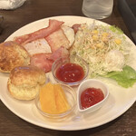 珈蔵 - スコーンのモーニング　880円