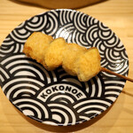 串揚げ かたやま - 豚ヒレと茄子