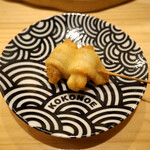 串揚げ かたやま - キスとみょうが