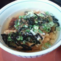 うなぎ和食  しら河 今池ガスビル店 - 最後はお出汁と薬味で