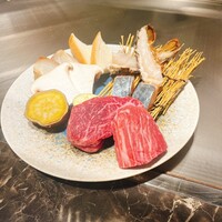 鉄板焼き 太縁 - 