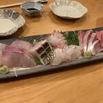 竹蔵 - 刺身盛り合わせ