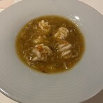 メゾン・ド・ユーロン - 真鱈白子の上海蟹煮込み