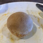 シュラスコレストラン ALEGRIA ueno - ポンデケージョ(もちもちのチーズ入りパン)