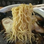 らーめん爐 - 麺はこんな感じ