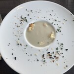 レストラン シンフォニー - ごぼうのポタージュ