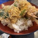 天ぷら 大吉 なんば店 - ボリューム天丼(税込1050円)