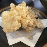 天ぷら 大吉 なんば店 - タラの白子天ぷら(税込390円)