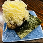 煮込みと鮮魚 酒場セカンド - 明太バター焼きおにぎりψ(｀∇´)ψ