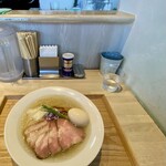 宍道湖しじみ中華蕎麦 琥珀 - 