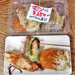 手打ちうどん ぶれーど・う - 天ぷら各種