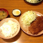 とんかつ 大幸 - ランチ ロースカツ定食