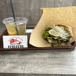 バルバル - 料理写真:鯖サンドセット　900円❗️