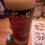 居酒屋 ヨーテル - 定番の三冷ホッピーで今年一年の疲れも吹っ飛ぶ。