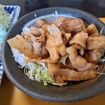 利福 - メンチ焼肉定食(1080円)　焼肉
