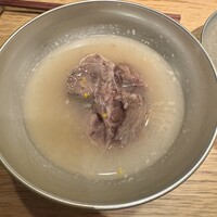 肉亭ふたご iki 新宿店 - 牛タンのスープ　ホロホロです
