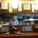 わかどり - 大将の定位置！＠２０１４．０５