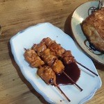 わかどり - やきとり　３本　５８０円