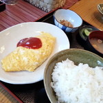 熊福 - オムレツ定食