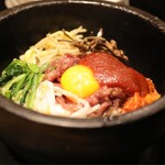 焼肉 鶯谷園 - 石焼ユッケビビンバ
